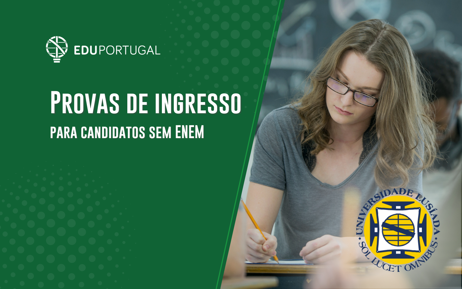 Provas de Ingresso online da Universidade Lusíada