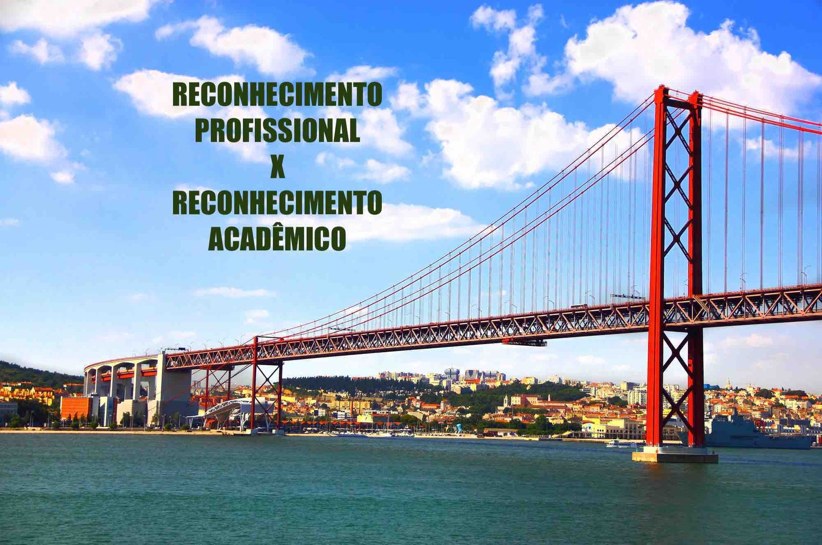 Reconhecimento Profissional x Reconhecimento Acadêmico